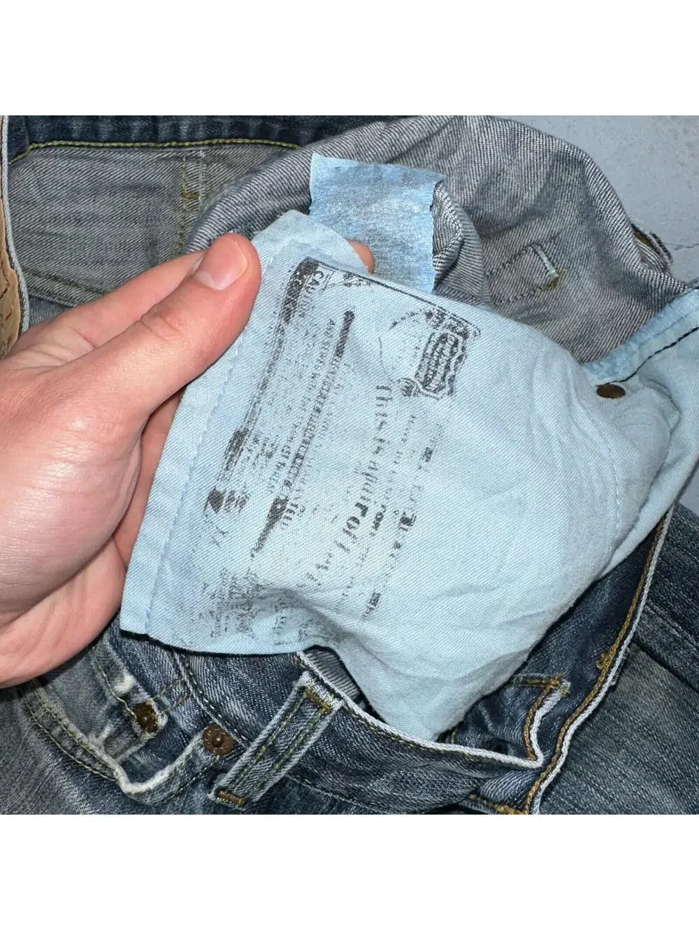 Levis 501 Vintage Y2K XX Straight Leg Jeans Blue Med Wash 33x30 Act 32x28